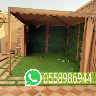 تركيب مظلات برجولات حدائق للاسطح مكة المكرمة 0558986944 4