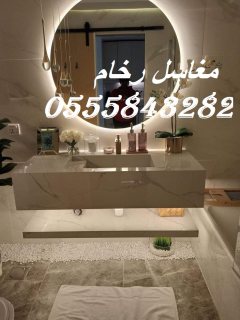 مغاسل رخام , صور مغاسل حمامات في الرياض  7