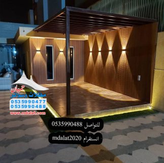 برجولات لكسان للاستراحات والفلل الخاصه  وتنسيق حدائق 0535990488  4