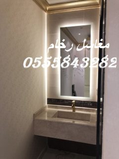 مغاسل رخام , صور مغاسل حمامات حديثة 282 843 55 05 7