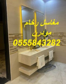 مغاسل رخام , ديكور مغاسل حديثة ، مغاسل حمامات الرياض 5