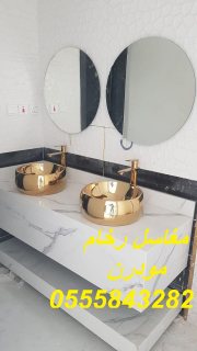  مغاسل رخام , ديكور مغاسل حديثة ، مغاسل حمامات الرياض 7