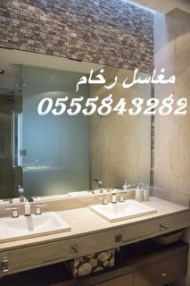 مغاسل رخام , تركيب وتفصيل مغاسل رخام حمامات في مدينة الرياض 7