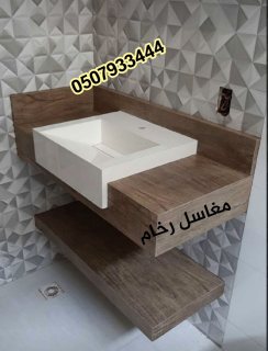  مغاسل رخام , تركيب وتفصيل مغاسل رخام حمامات في مدينة الرياض 7