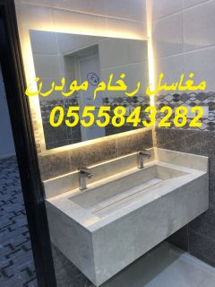  مغاسل رخام , صور مغاسل حمامات امريكية افضل صور مغاسل حمامات في الرياض 5