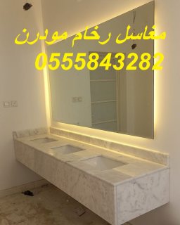  مغاسل رخام , صور مغاسل حمامات في الرياض  1