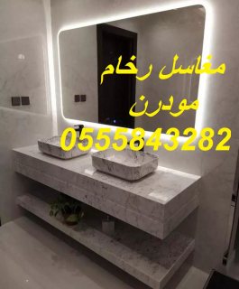   مغاسل رخام , تفصيل مغاسل رخام حمامات في الرياض 7