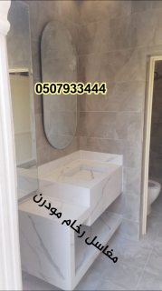 مغاسل رخام ، تركيب وتفصيل مغاسل رخام حمامات في الرياض 2