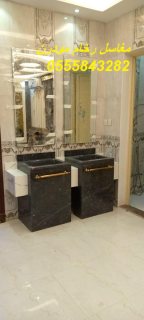  مغاسل رخام , صور مغاسل حمامات في الرياض  1