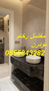  مغاسل رخام , صور مغاسل حمامات في الرياض  5