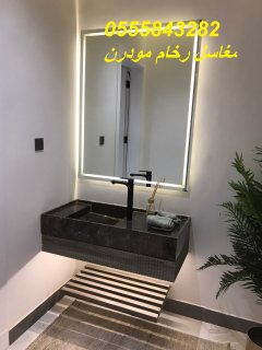 مغاسل رخام ، اروع مغاسل الحمامات الحديثة  3
