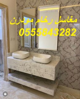   مغاسل رخام , تفصيل مغاسل رخام حمامات في الرياض 6