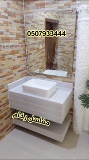 مغاسل رخام , صور مغاسل حمامات في الرياض  3
