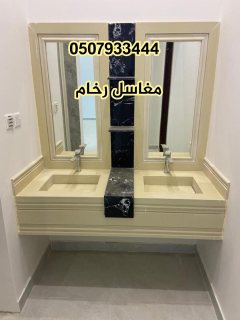 مغاسل رخام , صور مغاسل حمامات في الرياض  2