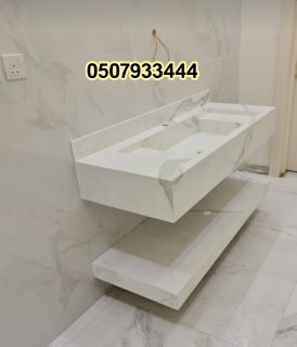 مغاسل رخام ، ديكورات مغاسل حمامات افضل صور مغاسل حمامات في الرياض  5