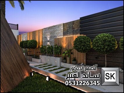 تصميم لاندسكيب فاخر في الرياض 4