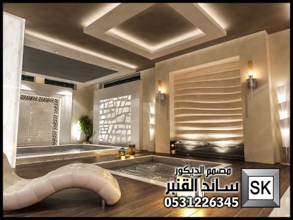 تصميم داخلي فلل و شقق باقل الاسعار 5