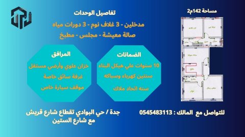 استفد بالفرصة الأن الشقة الأخيرة بمشروع البوادي  2