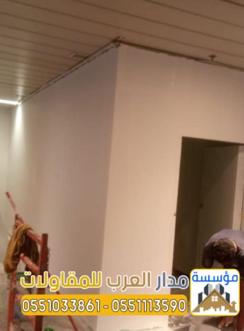 بناء ملحق خارجي اسمنت بورد في الرياض 0551033861 4