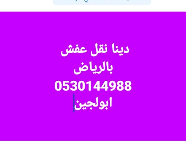 دينا نقل عفش حي الحزم عكاظ 0530144988 3