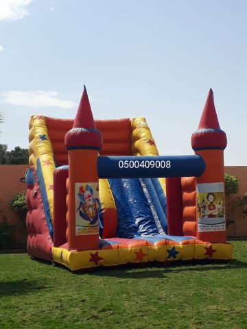نطيطات صابونيه زحاليق مائيه للايجار اليومي الرياض0500409008 4