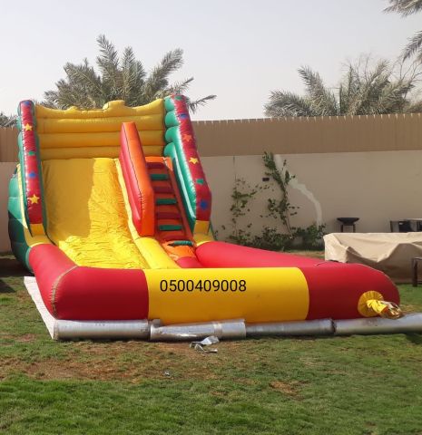 نطيطات صابونيه زحاليق مائيه للايجار اليومي الرياض0500409008 5