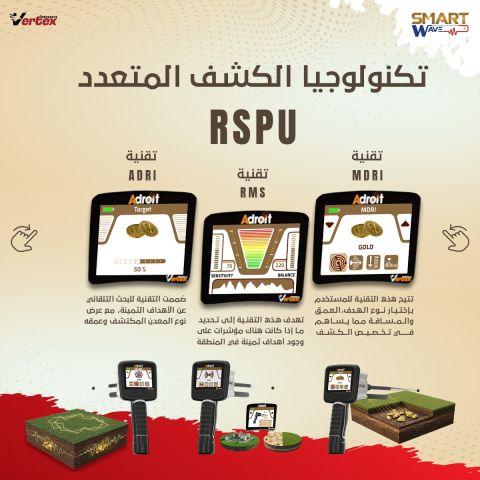 جهاز  Adroit  لكشف الكنوز و الدفاىن و الالماس في الار ض 4