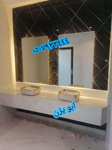 مغاسل رخام ، تركيب وتفصيل مغاسل رخام حمامات في الرياض 10