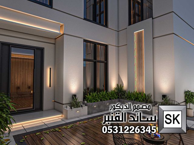 تصميم و تشطيب لاندسكيب شاليهات و مزارع في الرياض 8