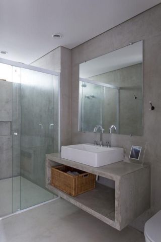 مغاسل رخام ، صور ديكورات حمام مودرن 