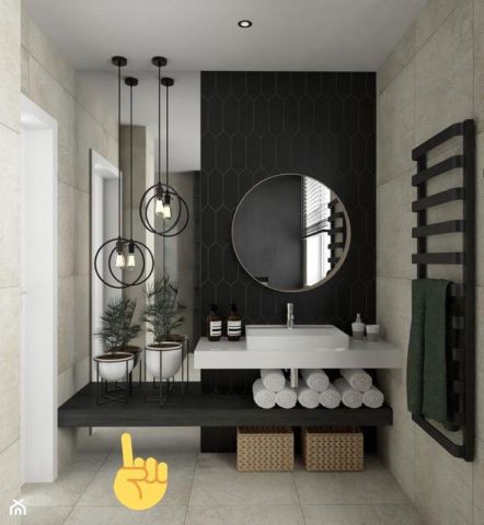 مغاسل رخام ، صور ديكورات حمام مودرن  6