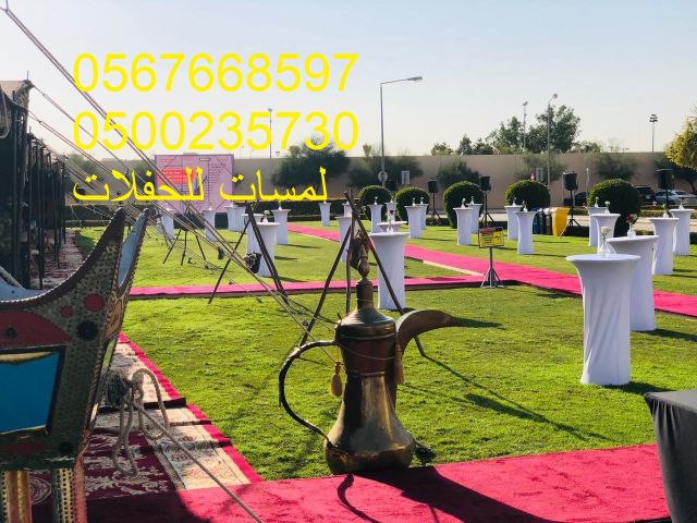 تأجير خيام شعبية في الرياض ، دلات قهوة كبيرة مع فرق شعبية 8597 76 5