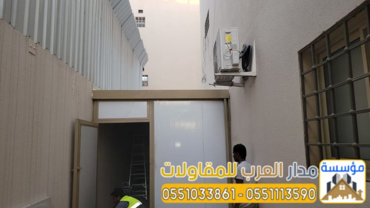 تركيب ملاحق ساندوتش بانل بالرياض | مجالس، غرف، واستراحات جاهزة 3