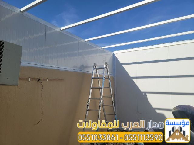 تركيب ملاحق ساندوتش بانل بالرياض | مجالس، غرف، واستراحات جاهزة 5