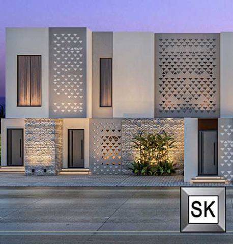 تصميم و تنفيذ تاون هاوس فاخر في الرياض 3