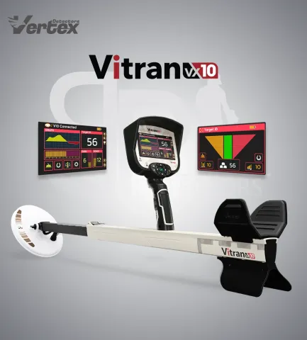 جهاز كشف الذهب  VITRAN VX10  بتكنولوجيا ألمانية متطورة لكشف الذهب 2