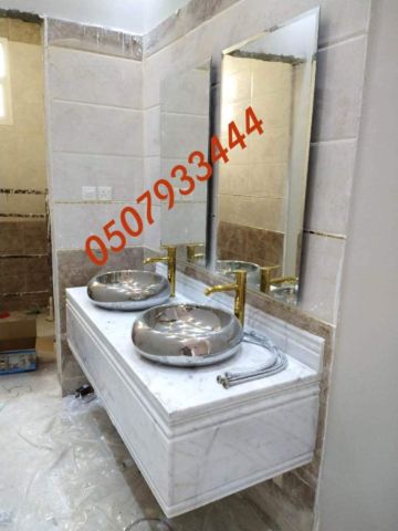 مغاسل رخام ، ديكور مغاسل حديثة،مغاسل حمامات الرياض