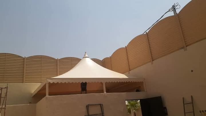 مظلات سواتر برجولات بيوت شعر جدة 6
