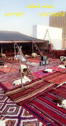 تأجير جلسات مودرن في الرياض ، جلسات شعبية ، بيوت شعر 8597 766 056 5