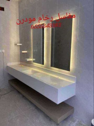 مغاسل رخام ، مغاسل حمامات شيك مغاسل كلاسيكية 8