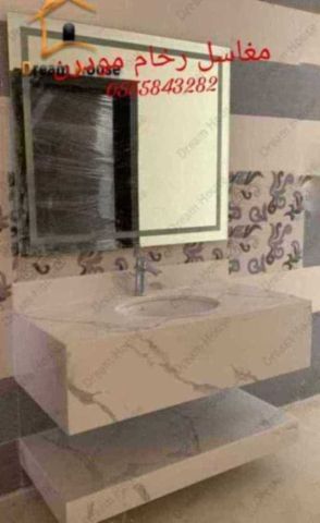مغاسل رخام , صور مغاسل حمامات في الرياض  4