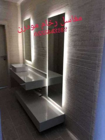 مغاسل رخام ، ديكورات مغاسل حمامات ,صور مغاسل 3