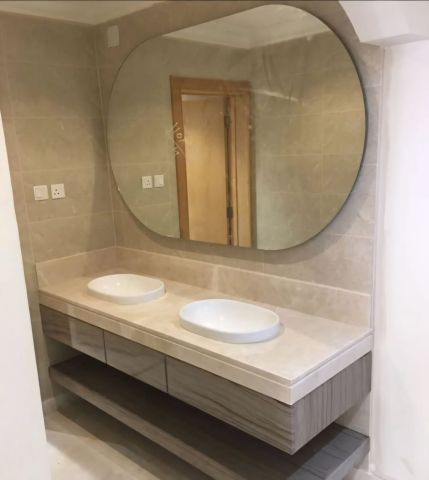 مغاسل رخام , ديكورات مغاسل حمامات جديدة 9