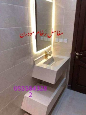مغاسل رخام ، احدث صور مغاسل الحمامات الحديثة 10