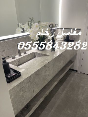 مغاسل رخام ، احدث صور مغاسل الحمامات الحديثة 10
