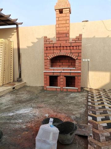 مشبات شوايات افران عيش حفر مندي ديكورات تلبيس جدارات  6