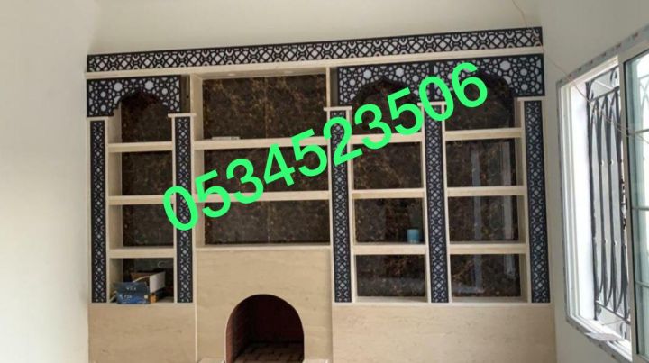 مشبات الفخامة مشبات الرخام مشبات خشب الحديثة  8