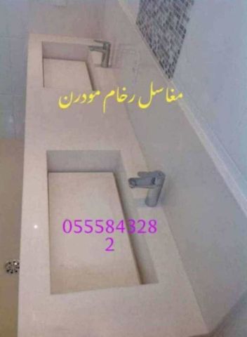  مغاسل رخام , بناء مغاسل رخام حمامات 5