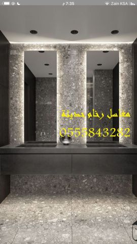  مغاسل رخام , اروع مغاسل حمامات حديثة  6