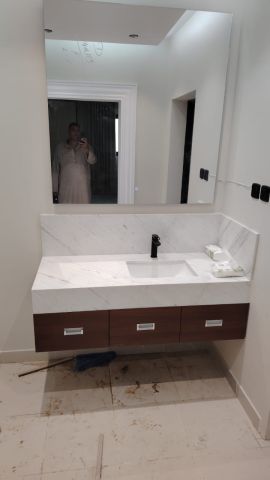 ديكورات مغاسل حمامات  5